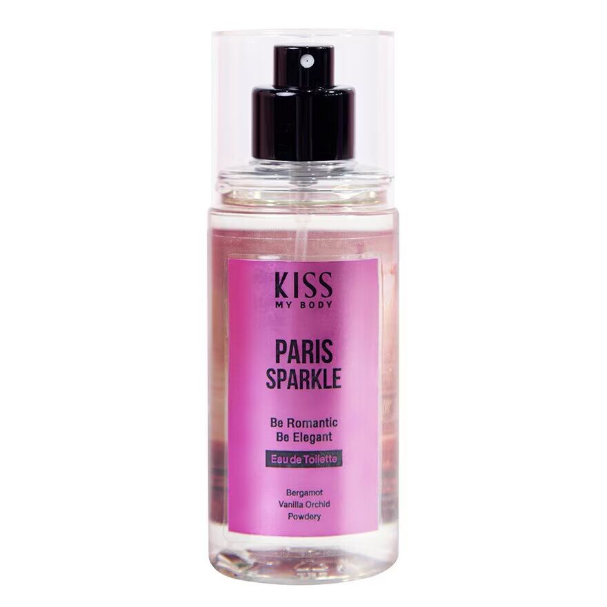 

Kiss My Body Туалетная вода Paris Sparkle 88 мл. น้ำหอม สเปรย์น้ำหอม, Pink
