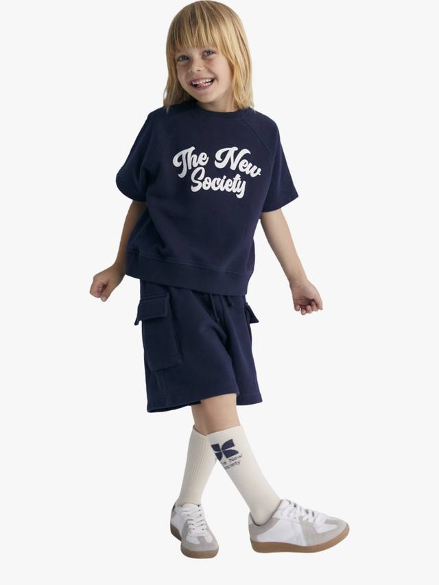 

Детские бермуды Pylos с карманами карго The New Society, Navy