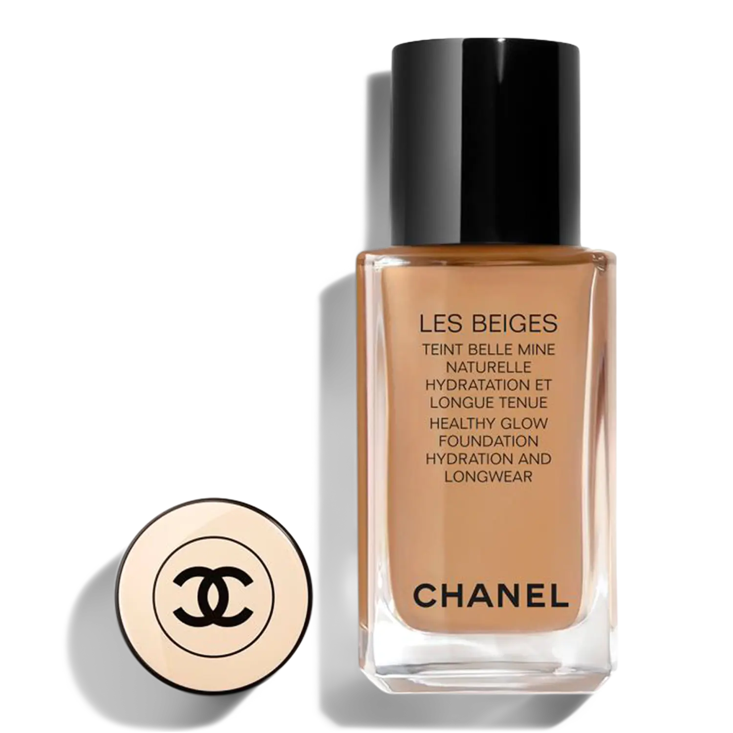 

Увлажняющая и стойкая тональная основа LES BEIGES Healthy Glow Foundation CHANEL, BR92 (light-deep shade, rosy undertone)