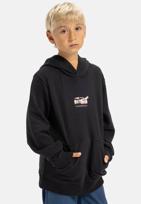 Толстовка с изображением портативной видеокамеры Dc Shoes, Kvj Black — фото 3
