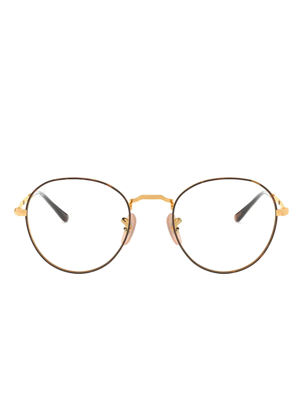 

Очки в круглой оправе Ray-Ban, золотой