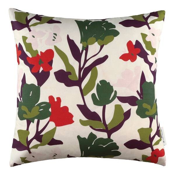 

Наволочка Tom Tailor Flowery, 45x45x1 см цвет multi