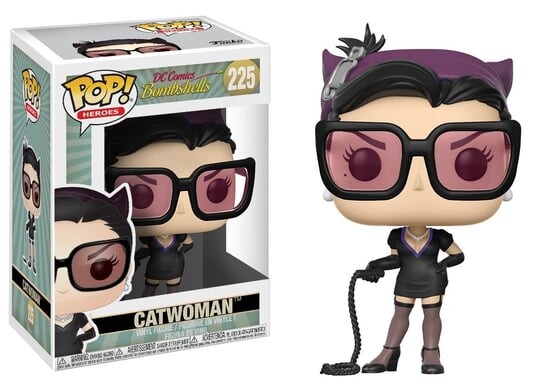 

Funko POP! Герои, коллекционная фигурка, DC Bombshells, Женщина-кошка