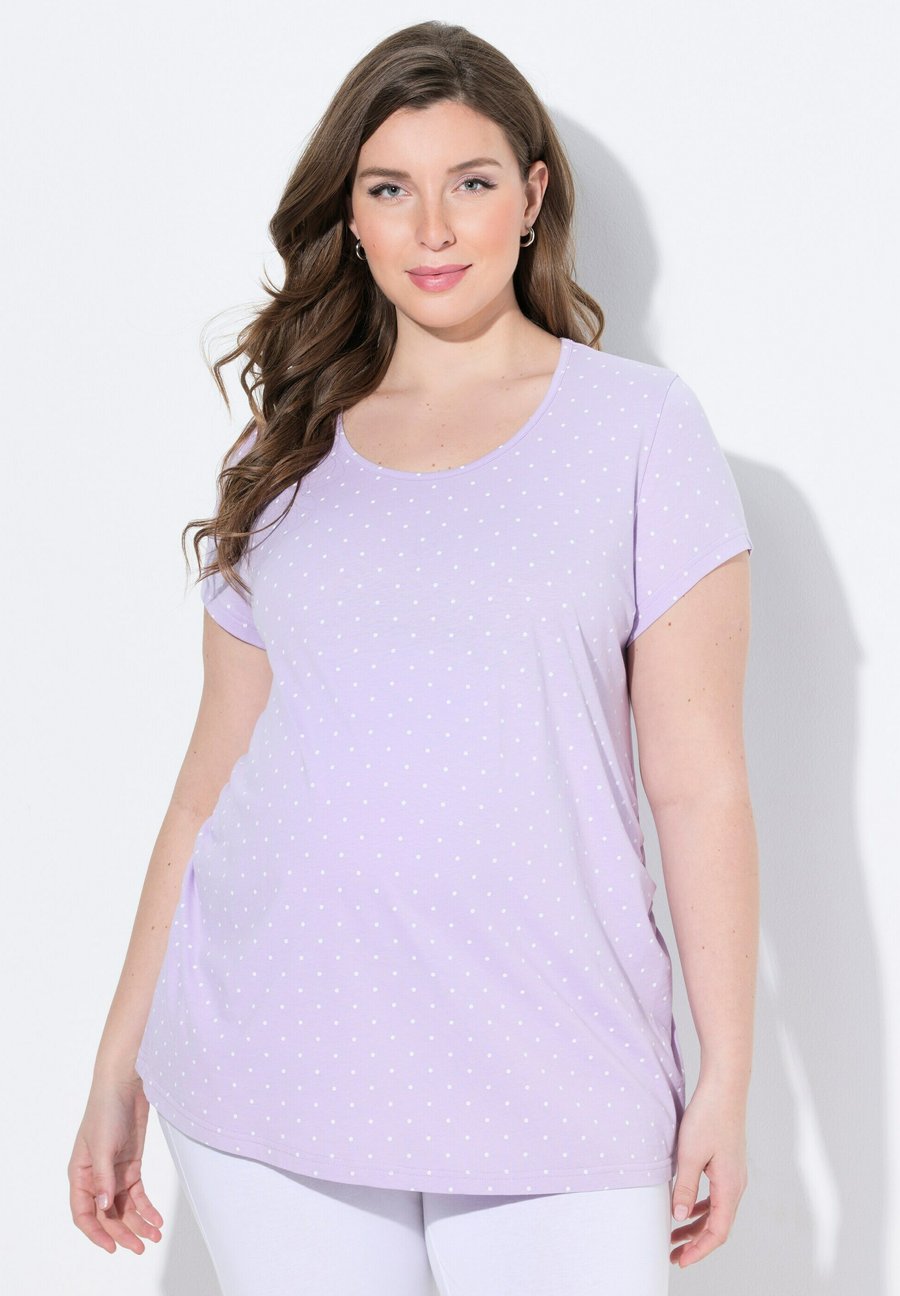 

Футболка Ulla Popken 2ER-PACK, Soft Lavender/Lilac, Розовый, Футболка Ulla Popken 2ER-PACK, Soft Lavender/Lilac