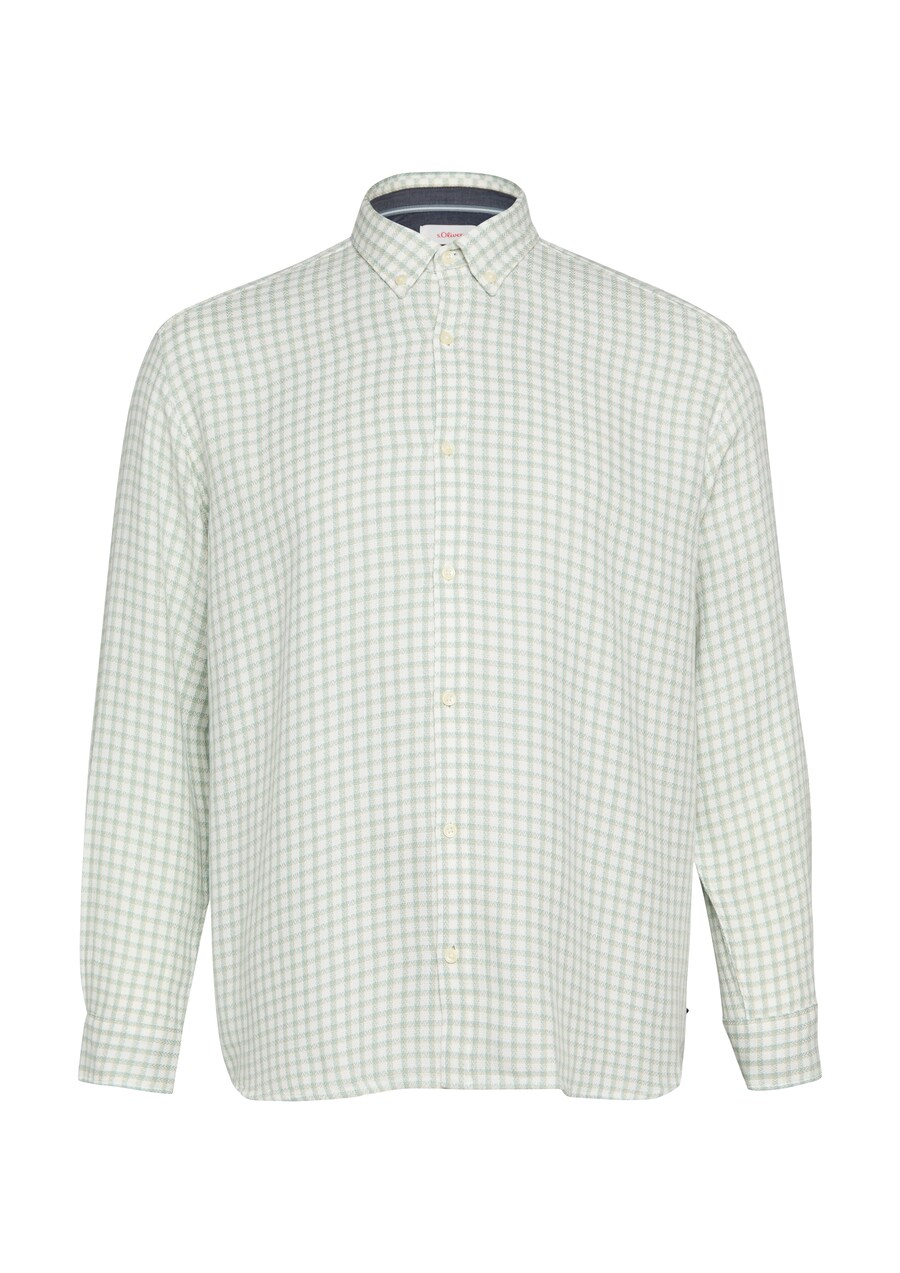 

Рубашка на пуговицах классического кроя s.Oliver, Green