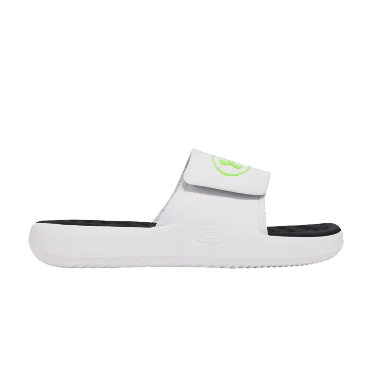 

Сандалии Under Armour Ignite Pro 8 Slide 'White Hyper Green', белый