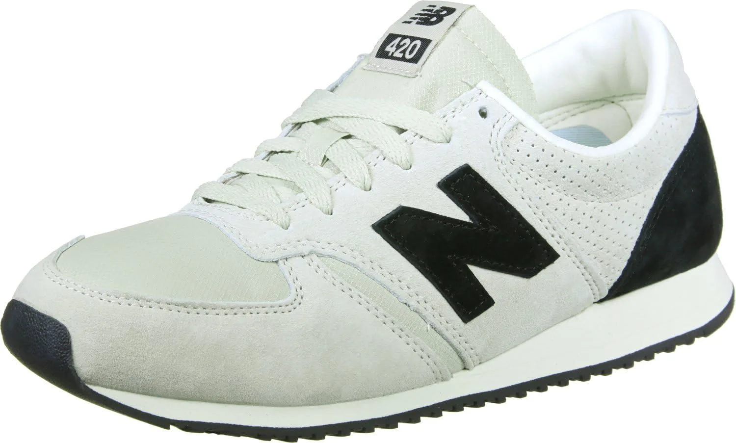 Кроссовки New Balance U420 черные с черными ножками - размер 4 (Великобритания)