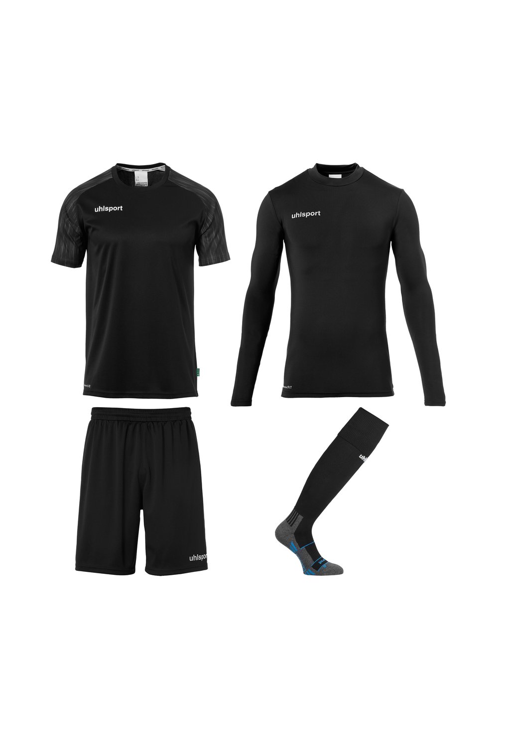 

Спортивные шорты TORWART-SETS REACTION SET - Sports T-shirt uhlsport, черный