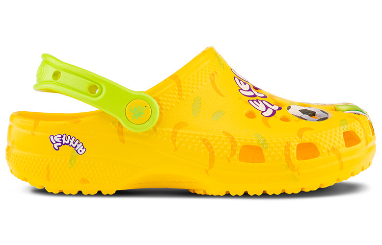 Сандалии Crocs x Nongshim Classic Clog 'Banana Kick', желтый — фото 3