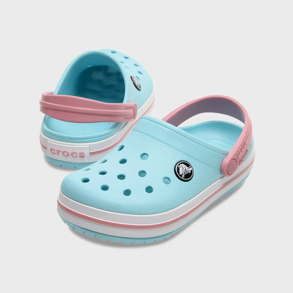 Детские клоги Crocband Ice Blue/White от Crocs