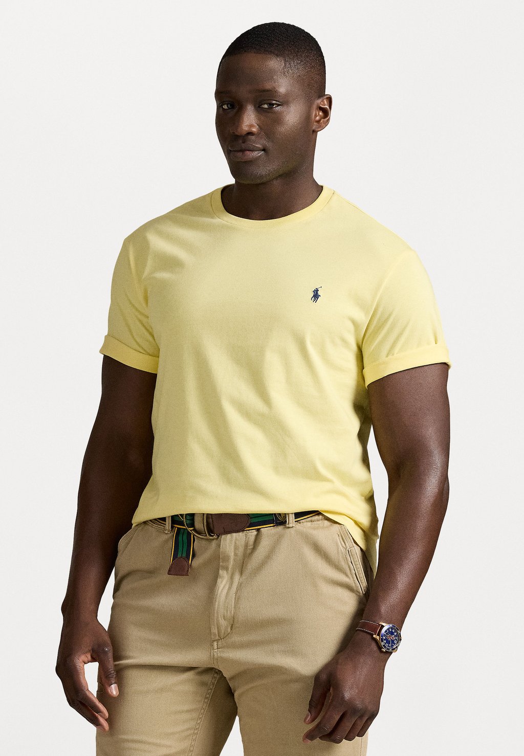 

Базовая футболка Polo Ralph Lauren Big & Tall, желтый