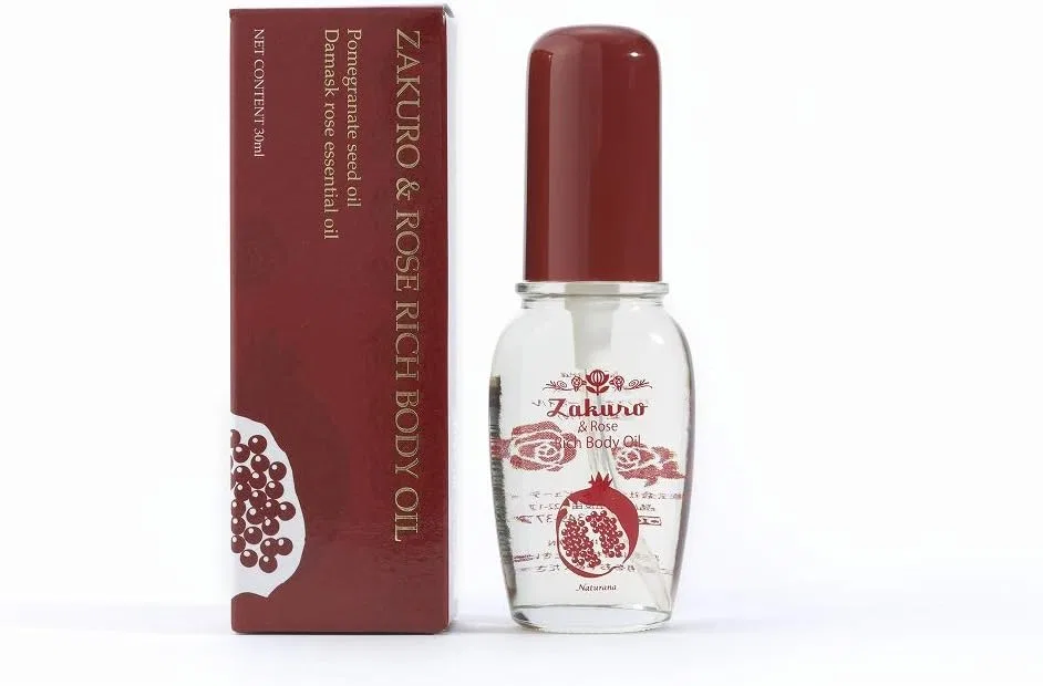 Масло для тела и лица Naturana Pomegranate & Rose, 30 мл