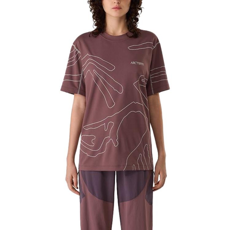 Футболка Arc'teryx Copal Grotto Line Axiom Arcteryx, цвет Black — фото 2