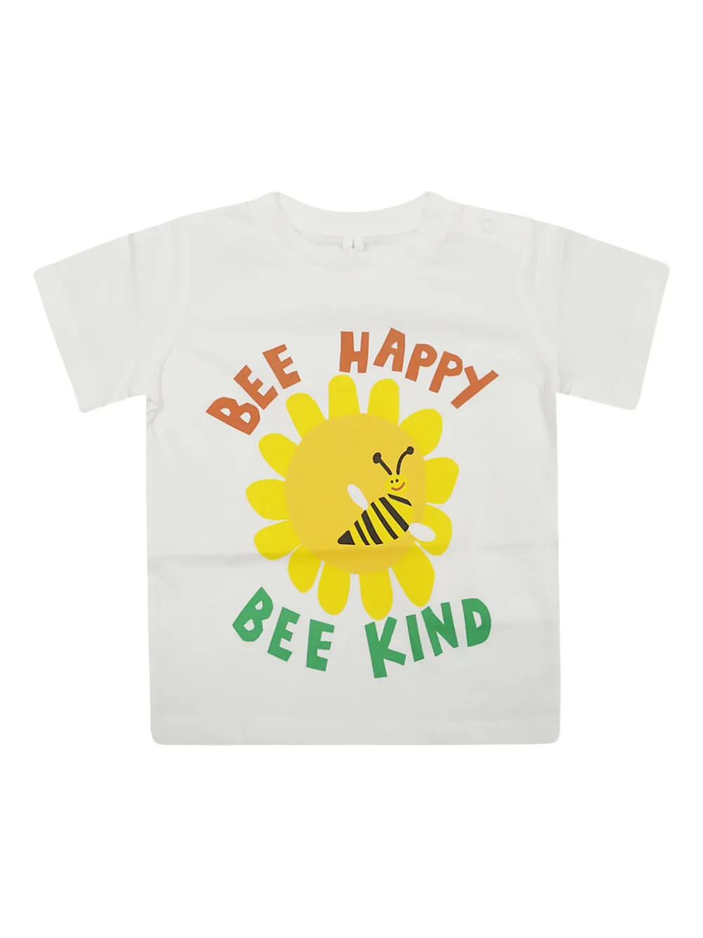 

Футболка с графичным принтом Stella Mccartney Kids, белый