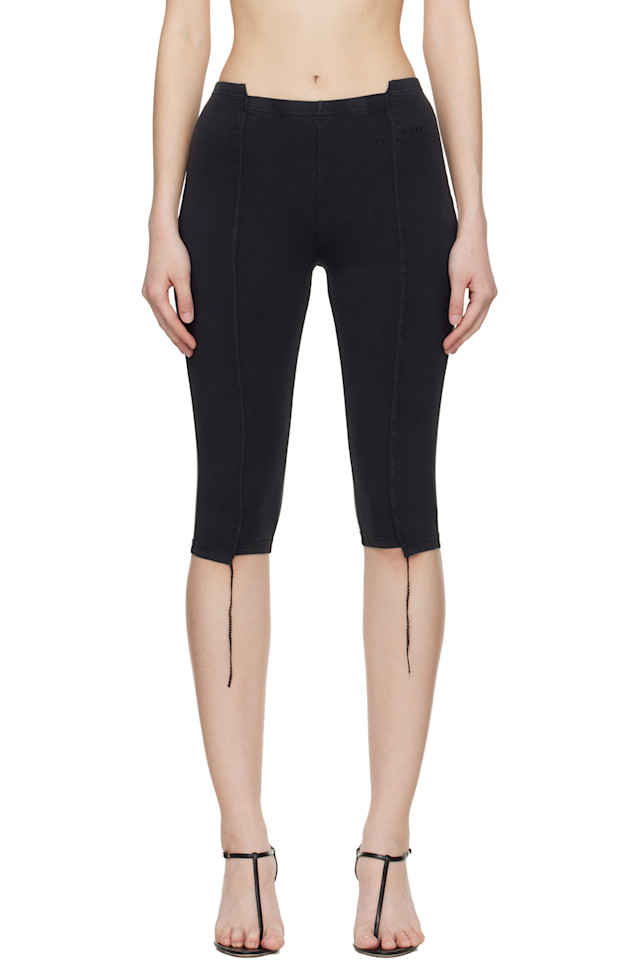 

Укороченные брюки-капри Vetements, черный