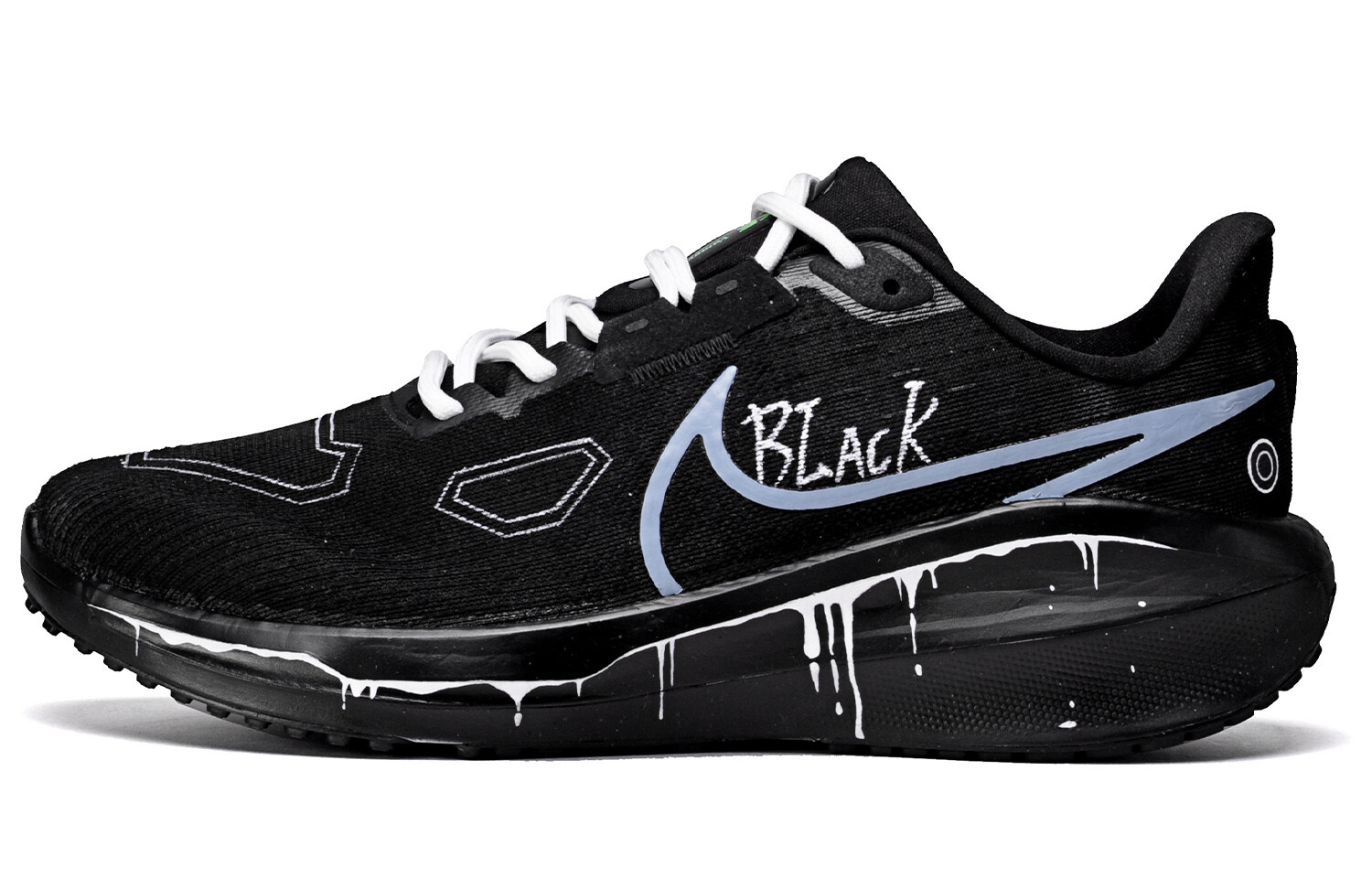 

Кроссовки Air Zoom Vomero 17 унисекс с низким верхом, черные/серые Nike