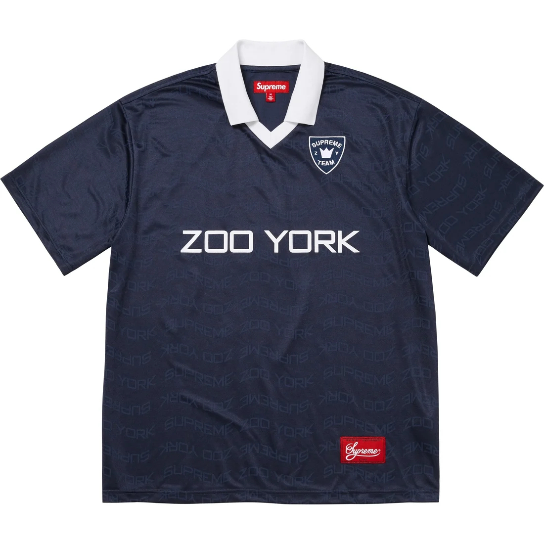 Supreme Футболка Zoo York Soccer Jersey 'SS 25 Yellow' — фото 3