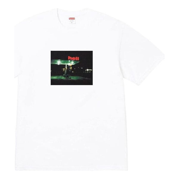 

Футболка fw23 week7 hell t-shirt 'white' Supreme, белый