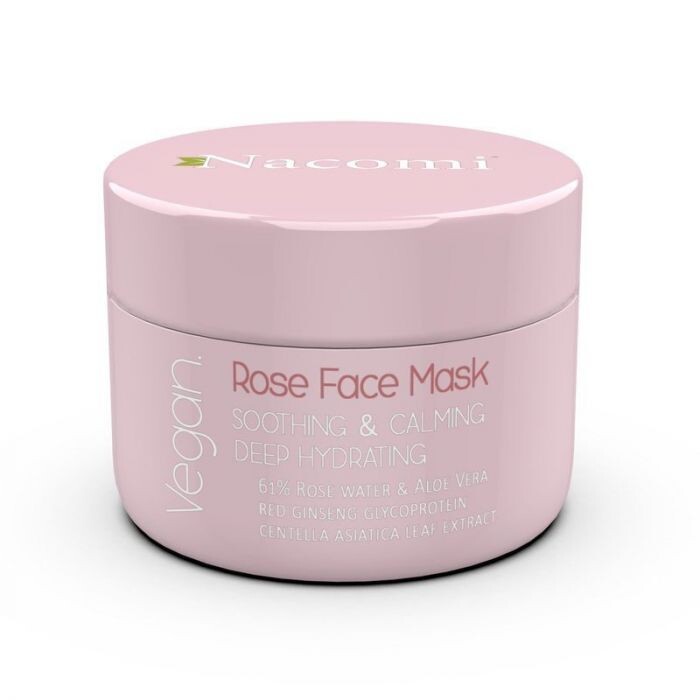 

Маска для лица Rose Face Mascarilla Hidratación Profunda Calmante Nacomi, 50 ml