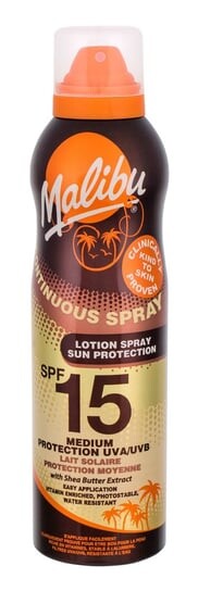 Препарат для загара тела SPF15 для женщин 175мл MALIBU Continuous Spray — фото 2