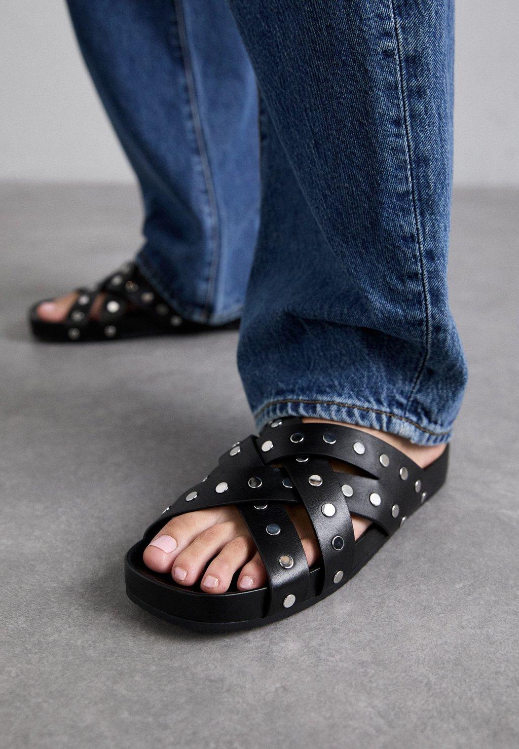 Мюли IRENE FLAT MICHAEL Michael Kors, черный