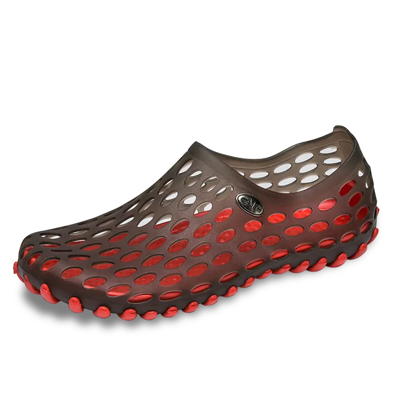 

MESUCA Клоги унисекс черно-красные, цвет Black Red