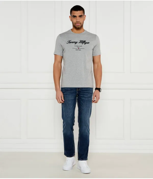 Джинсы Дентон Straight fit Tommy Hilfiger, синий — фото 2