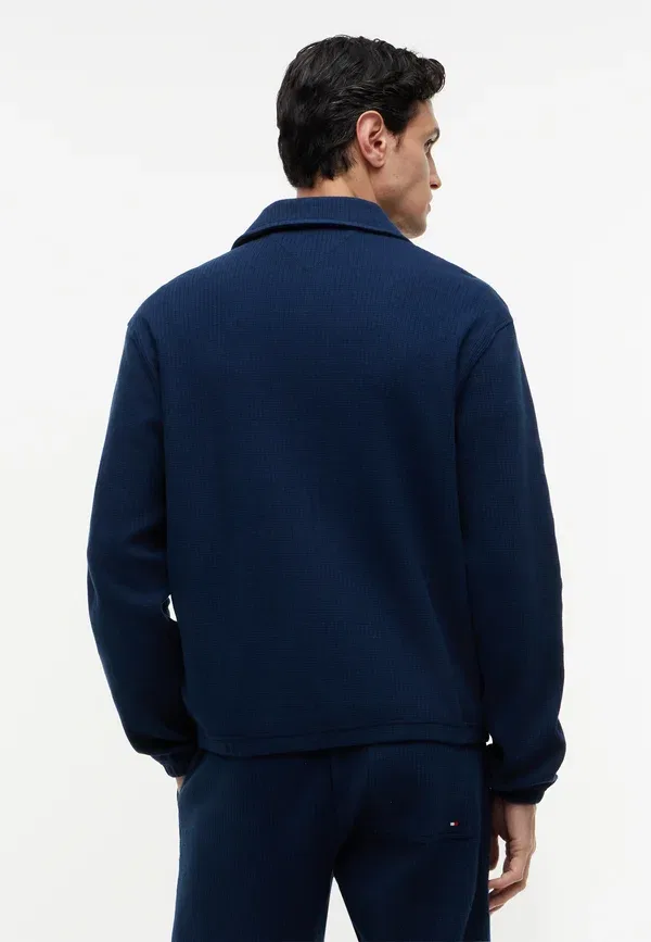 Куртка летняя Tommy Hilfiger summer jacket, угольно-синий — фото 3