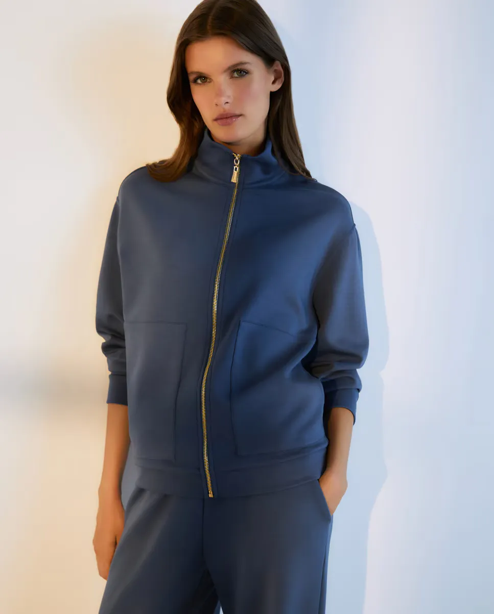 

Женская спортивная куртка на молнии Woman El Corte Inglés, синий