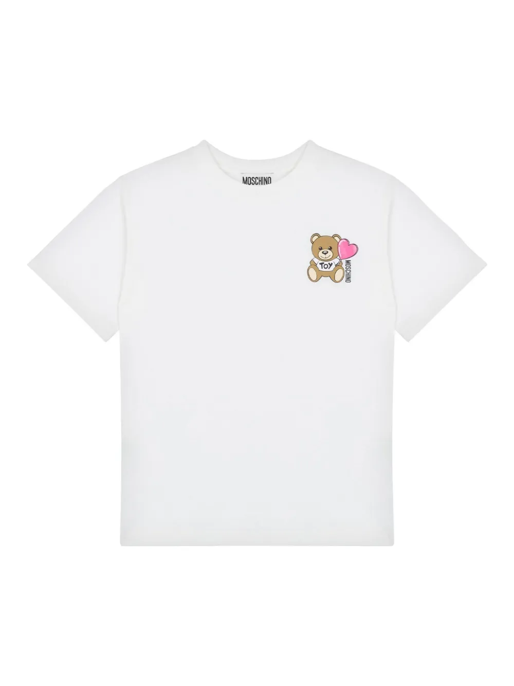

Футболка с принтом Teddy Bear Moschino Kids, белый