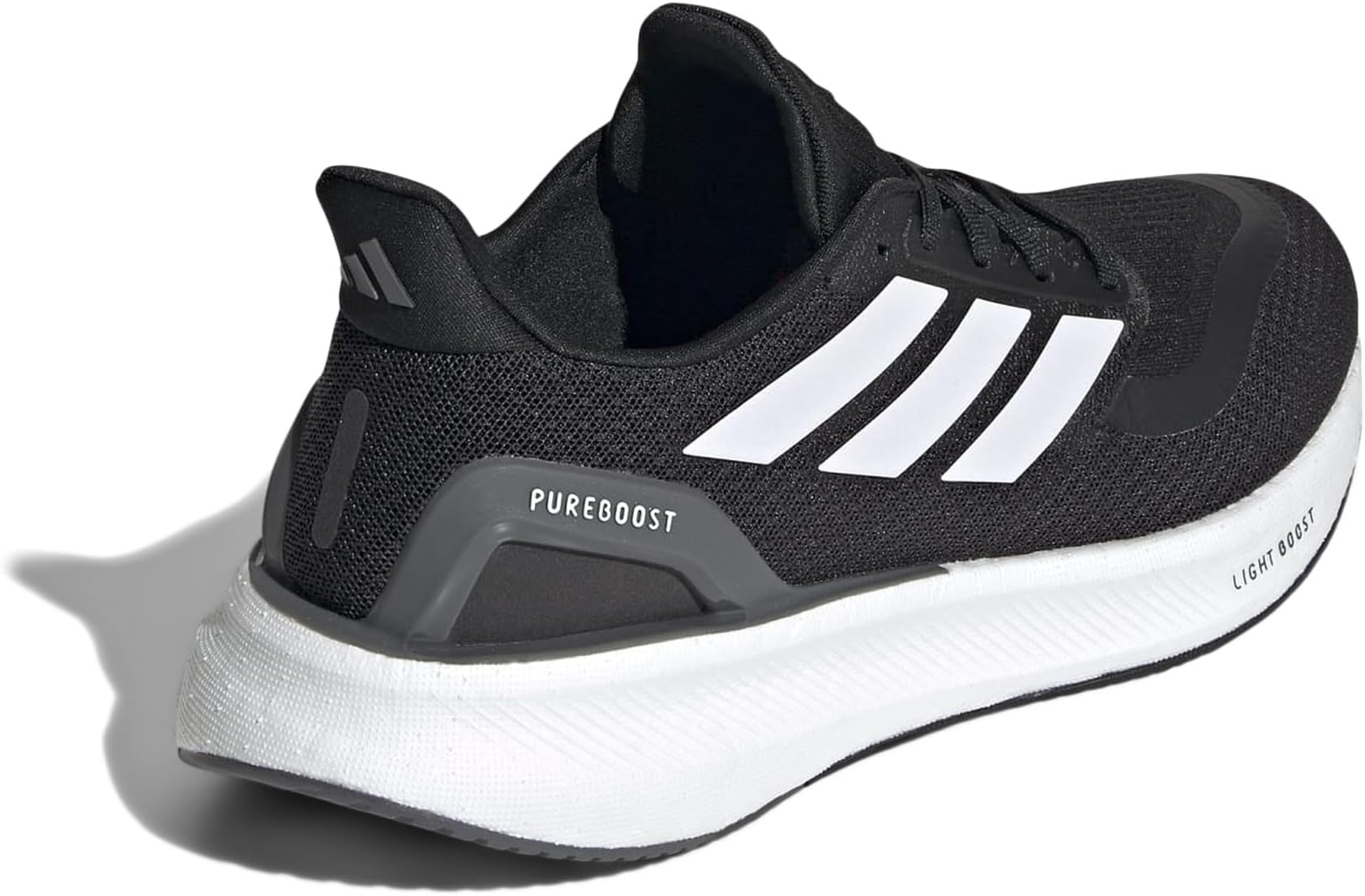 Кроссовки Adidas Pureboost 5 Running Shoes, Black/White/Grey — фото 3