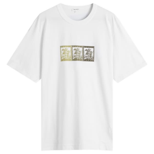 

Футболка с почтовым штемпелем Holger Norse Projects, белый
