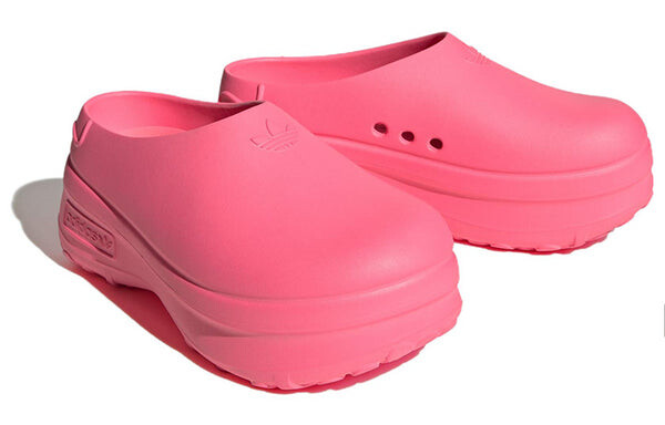 Тапочки originals adifom stan smith mule 'lucid pink' Adidas, розовый — фото 3
