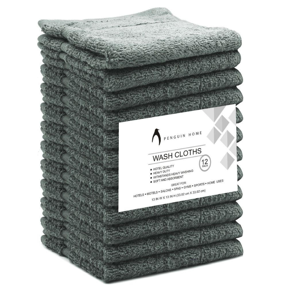 

Тряпки для стирки luxury 400 gsm Penguin Home, серый