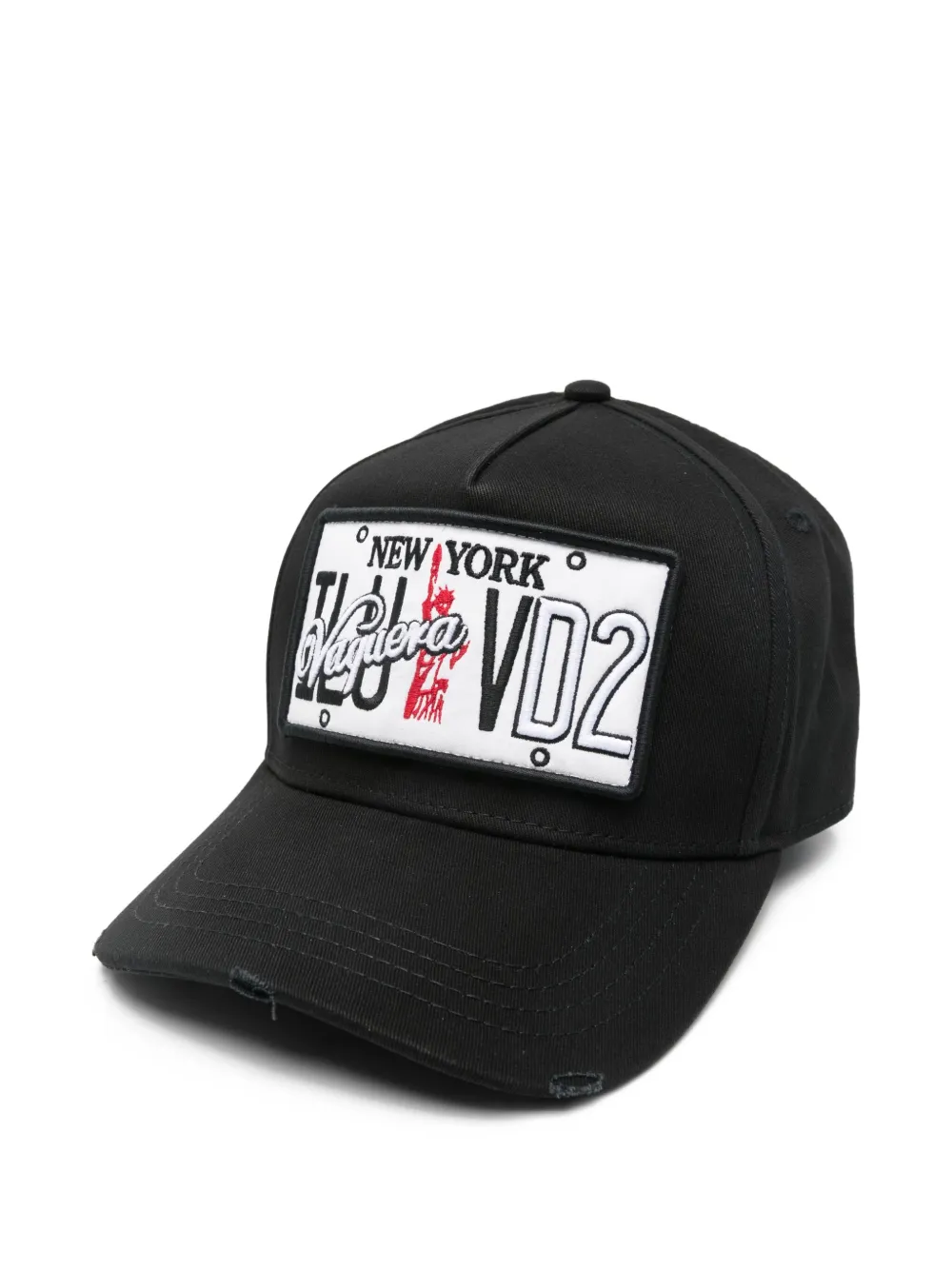 

Бейсболка с нашивкой New York DSQUARED2, черный