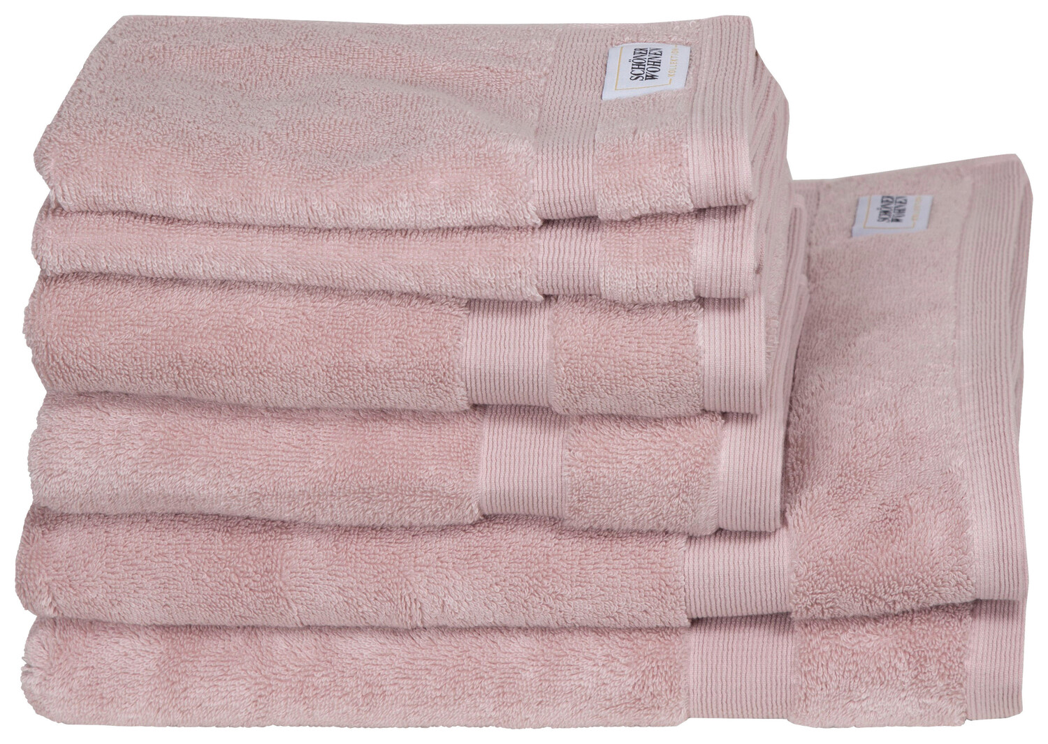 

Полотенца для рук terry set sw-cuddly 6 шт Schöner Wohnen, пыльно-розовый