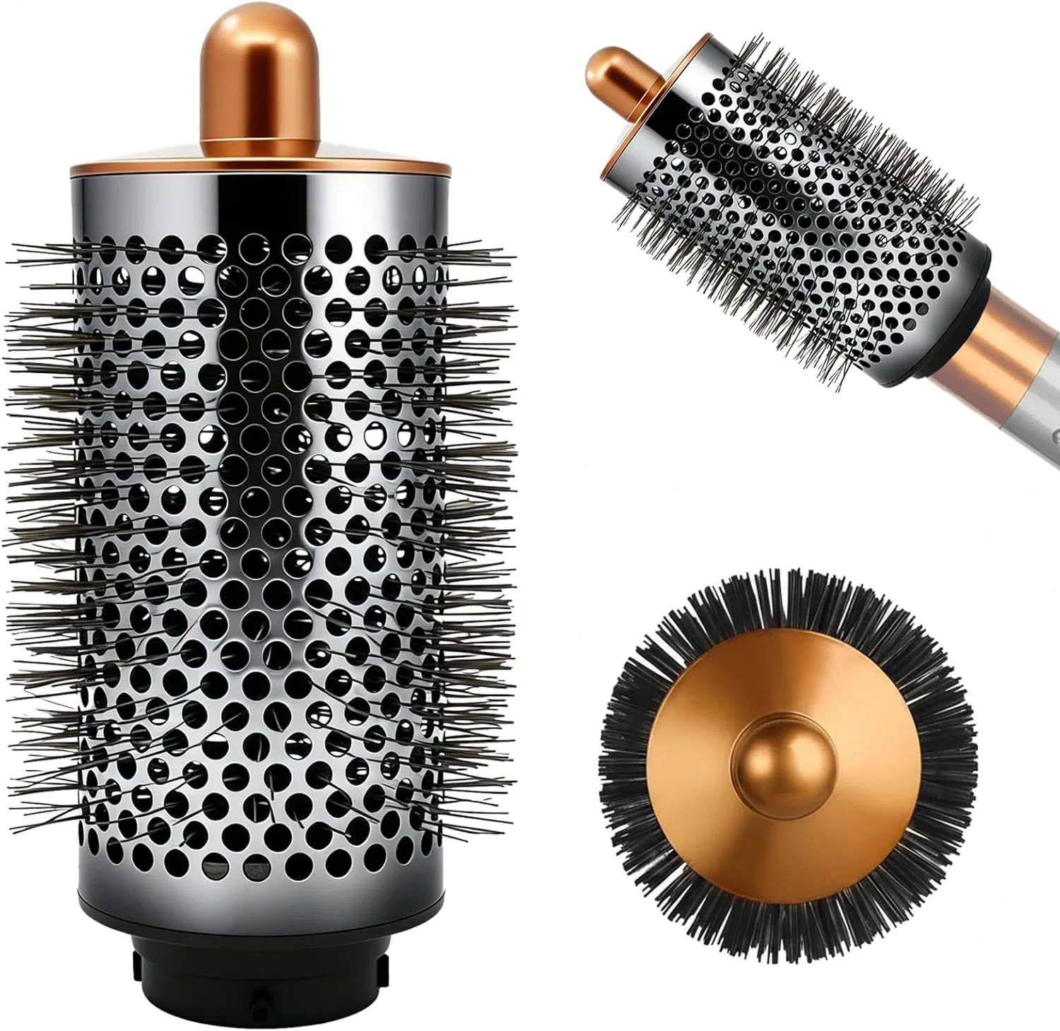 Насадка-щетка для объема для стайлера Dyson Airwrap ‎Cotisda, Copper Round Volume Brush