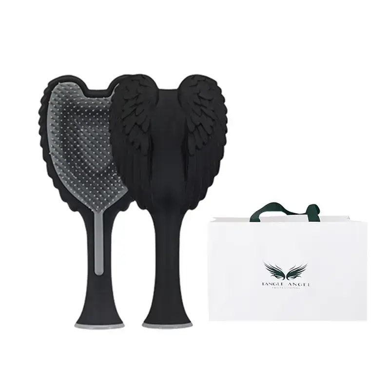 

Расческа UK Angel Royal Combs с воздушной подушкой, массажная, против спутывания, для гладкости волос TANGLE ANGEL