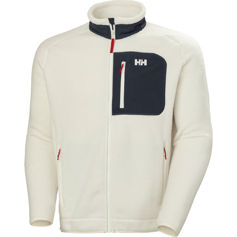 

Куртка с панорамным ворсом и блоком Hellyhansen, цвет snow