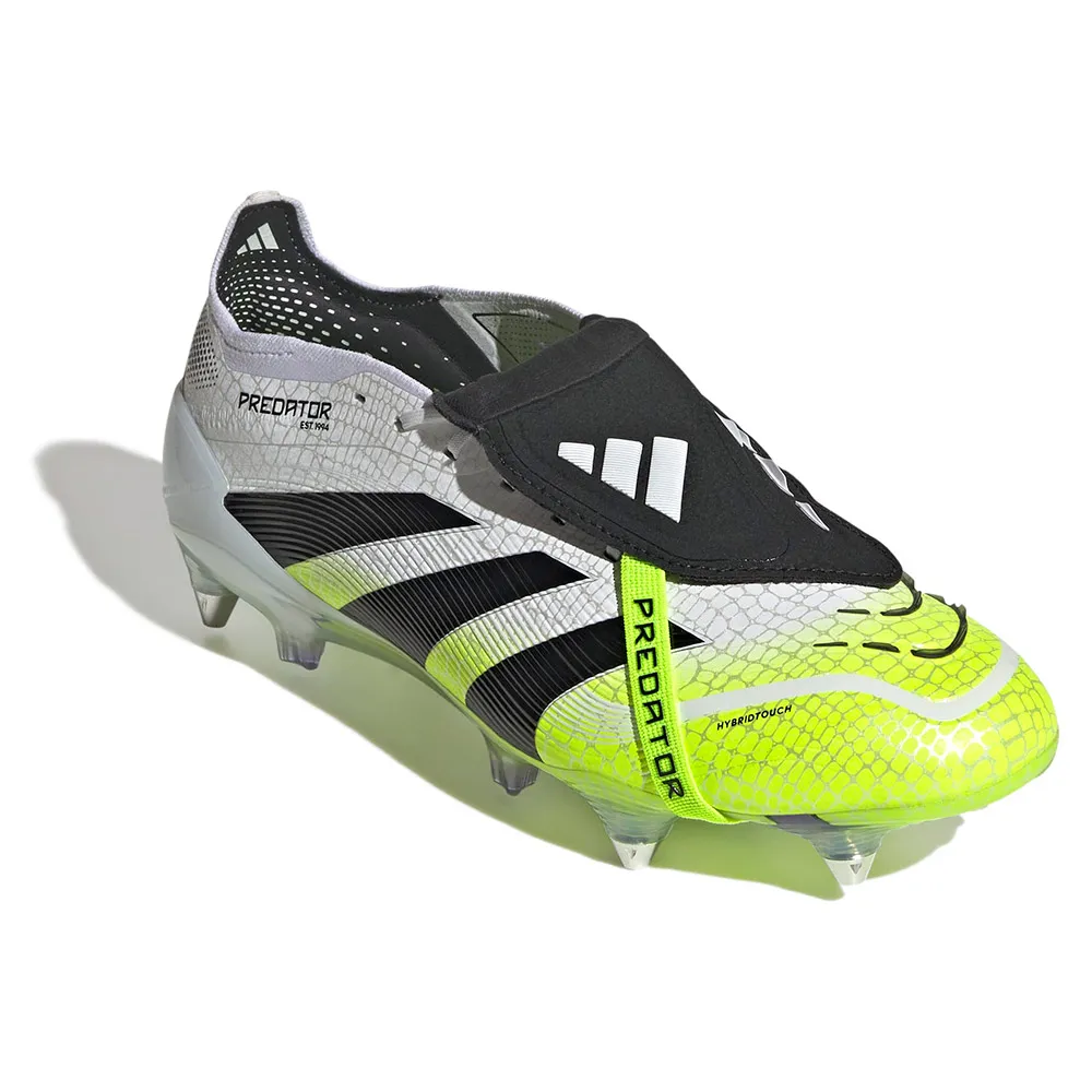 Футбольные бутсы adidas Predator Elite Fold-Over Tongue SG, белый — фото 4