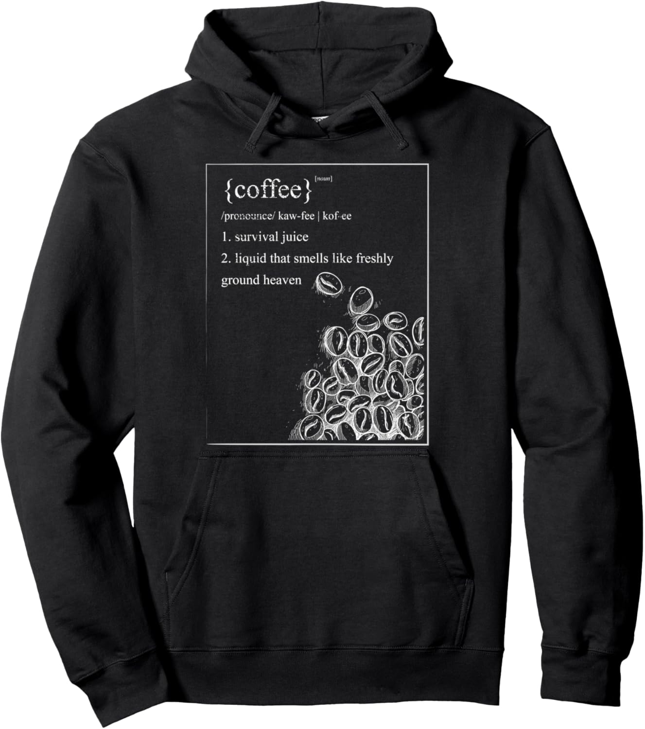 

Толстовка Coffee Survival Juice Savior Drink Hoodie Caffeinated Tea, черный