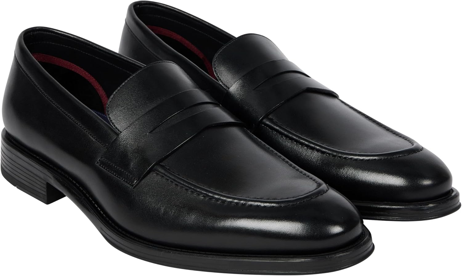 Мужские лоферы Paul Smith Ps Pierce с монетным карманом, черный — фото 4