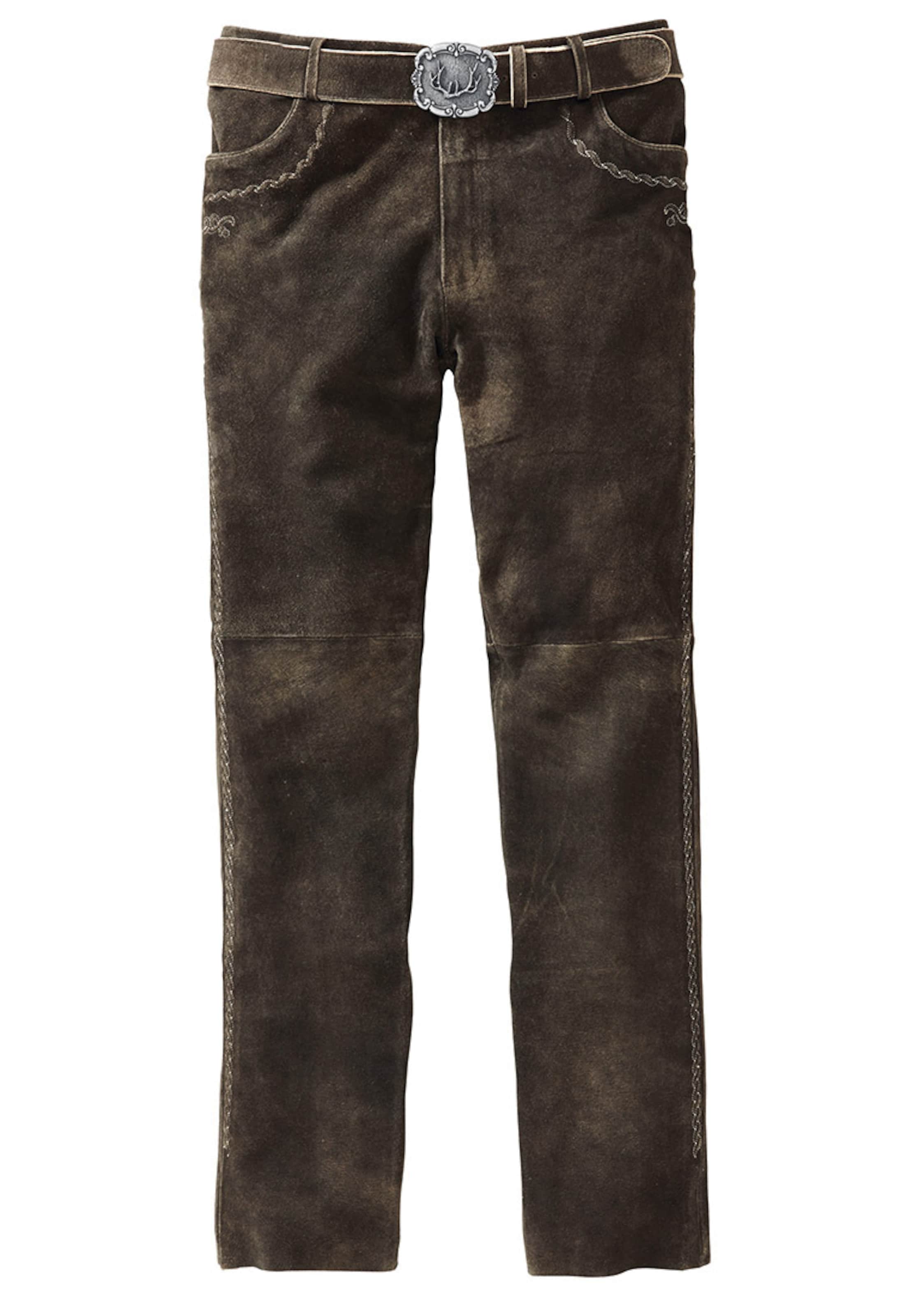 

STOCKERPOINT Брюки классического кроя Slim fit в коричневом цвете