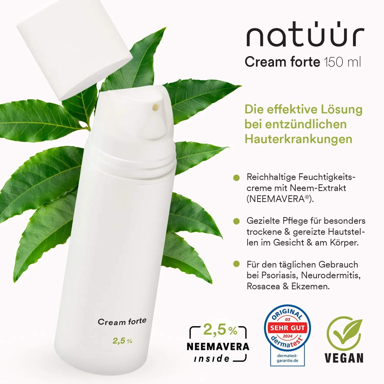 Интенсивный увлажняющий крем «Cream Forte» от natüür Natüür — фото 3