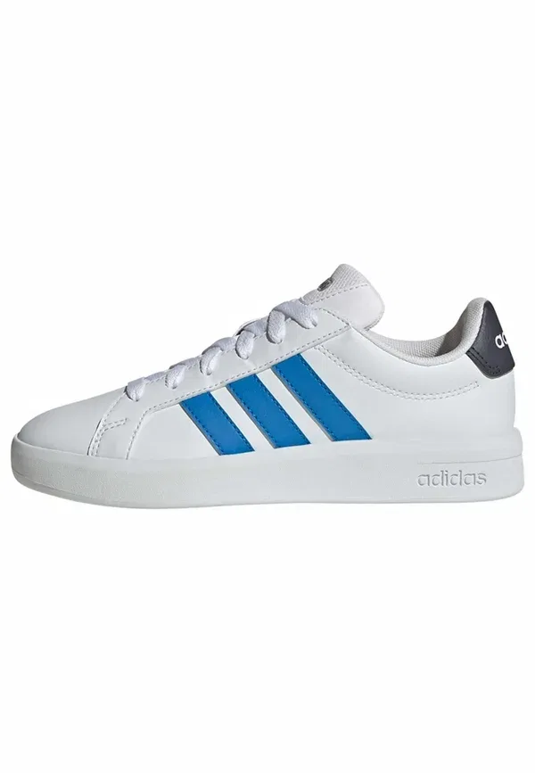 Кроссовки Adidas Grand Court 3.0 Junior Trainers, облачно-белый, прозрачно-лучисто-синий, аврора-оникс