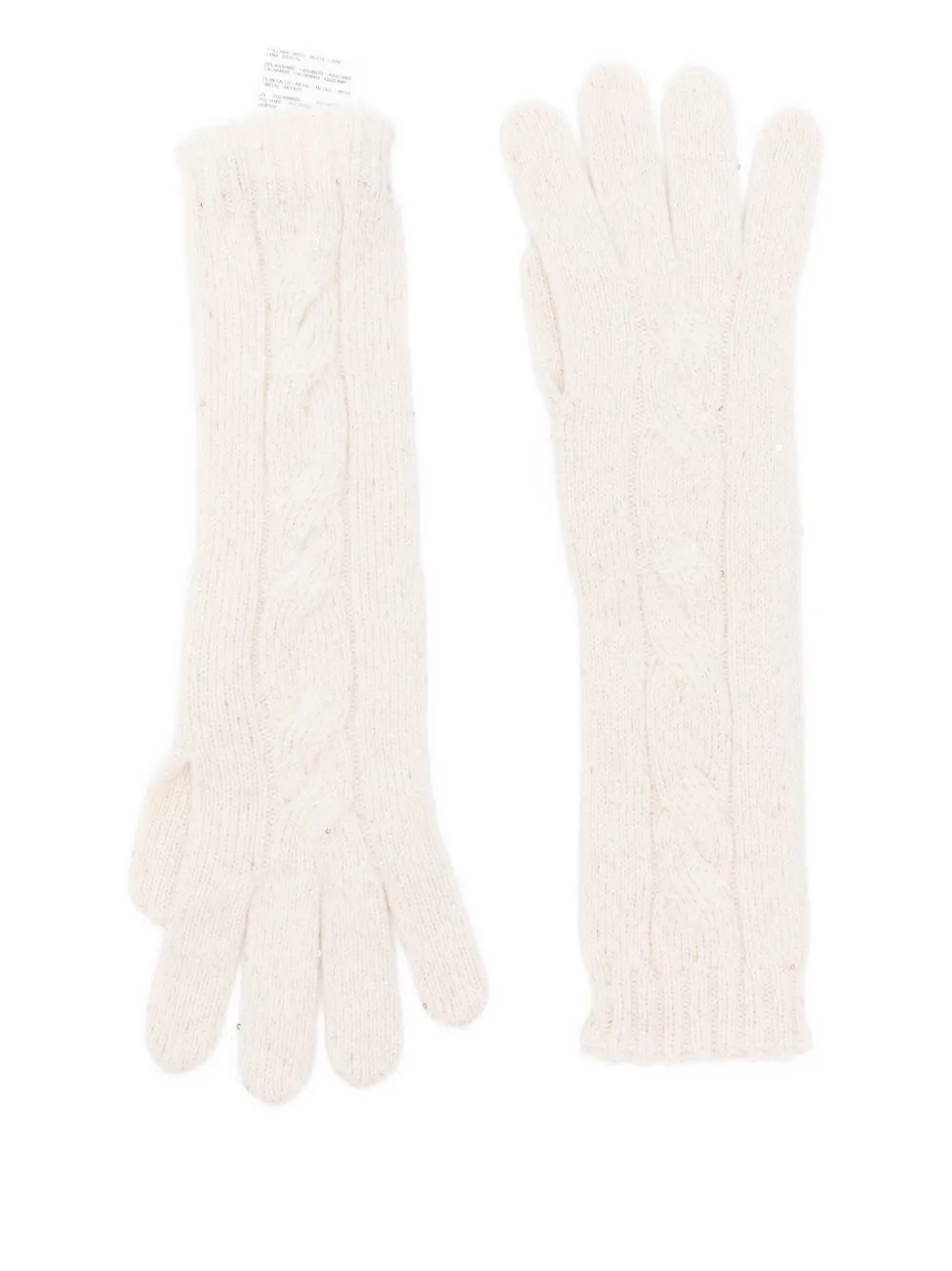 

Перчатки с кабельной вязкой Gran Sasso, нейтральный