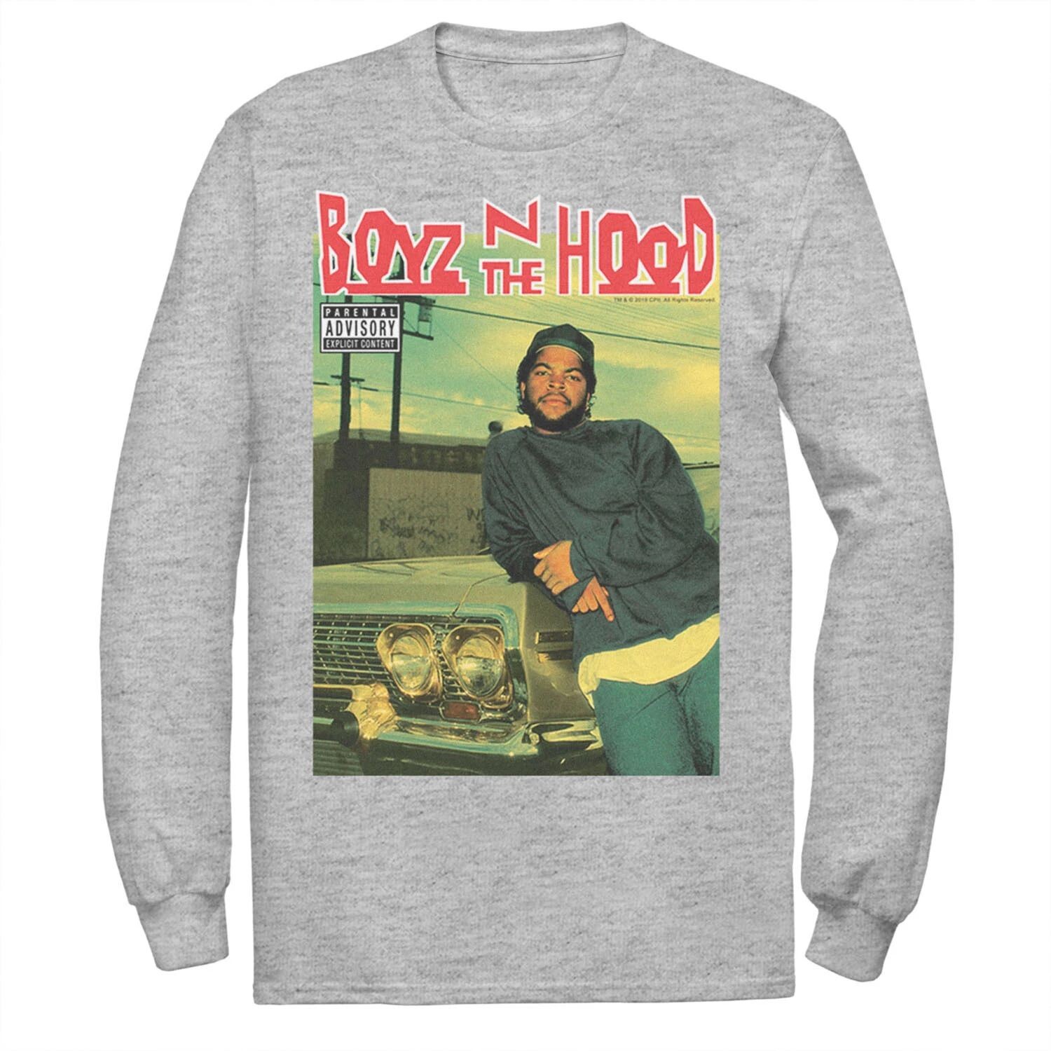 

Мужская футболка Boyz In The Hood с обложкой альбома и плакатом Licensed Character