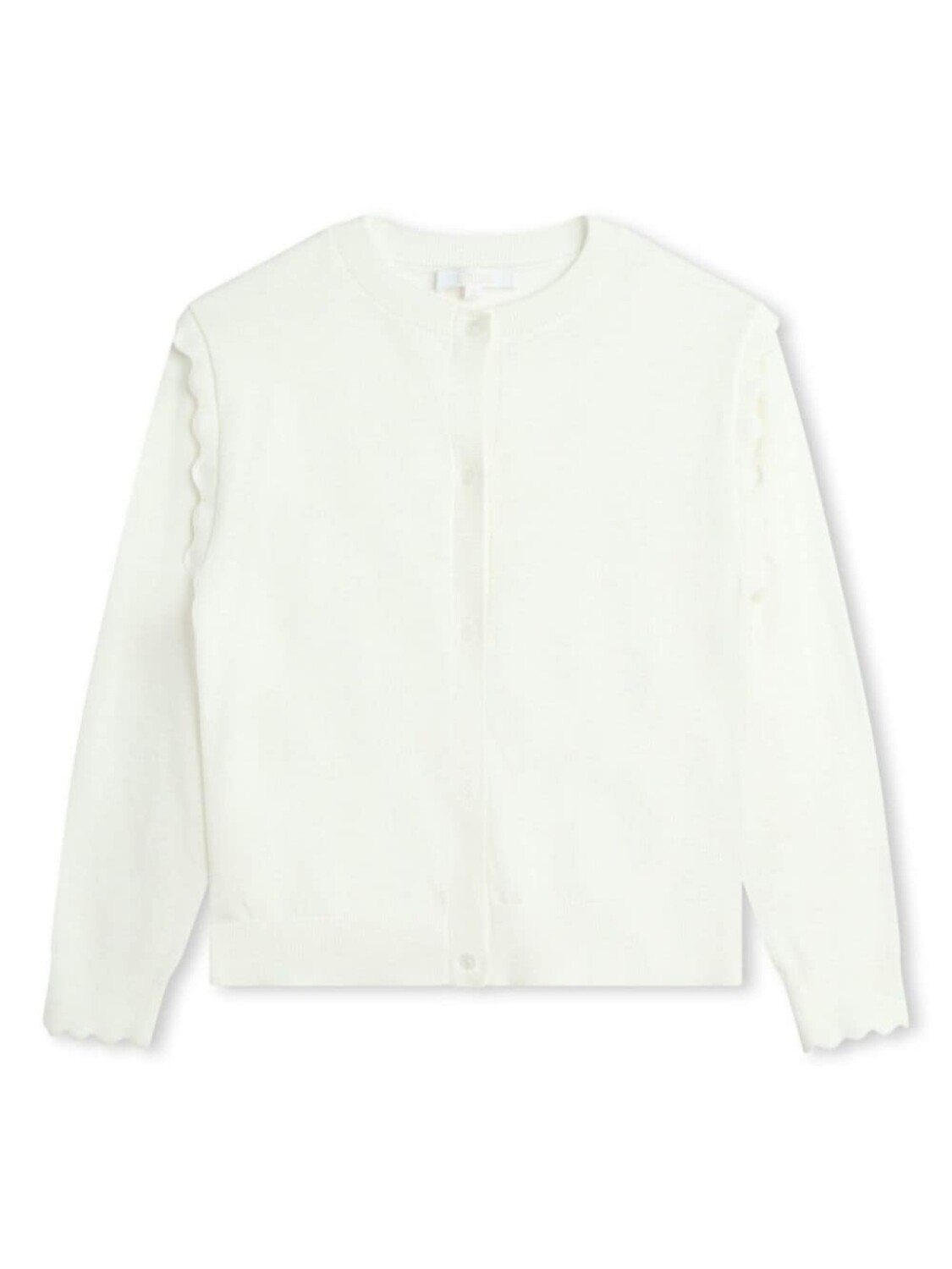 

Chloé Kids кардиган из органического хлопка, белый