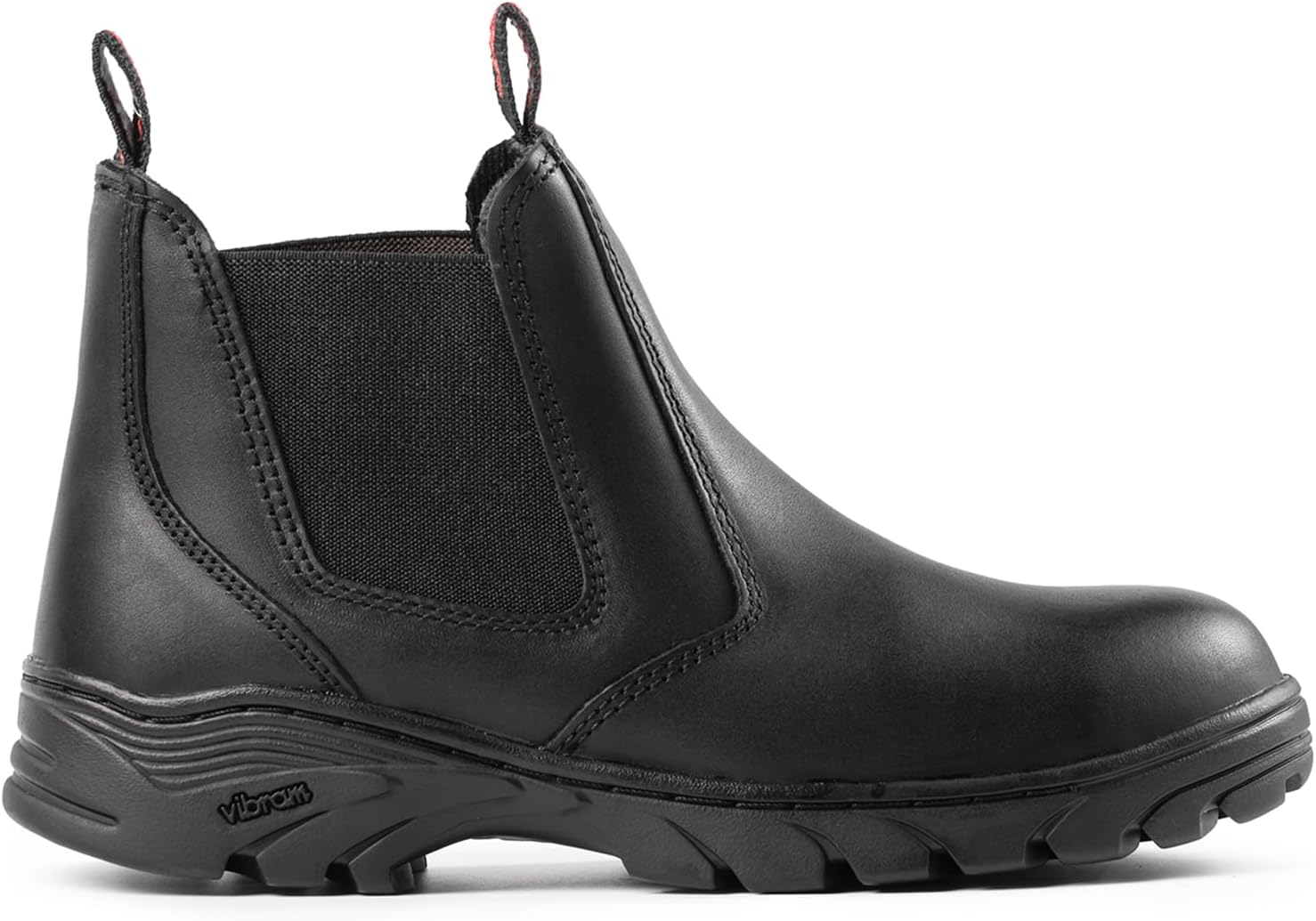 Мужские ботинки Slip On Chelsea, полноразмерная кожи, противоскользящая резиновая подошва 3485ST-3485NST Defencas, 3485nst, 6\" Soft Toe — фото 2