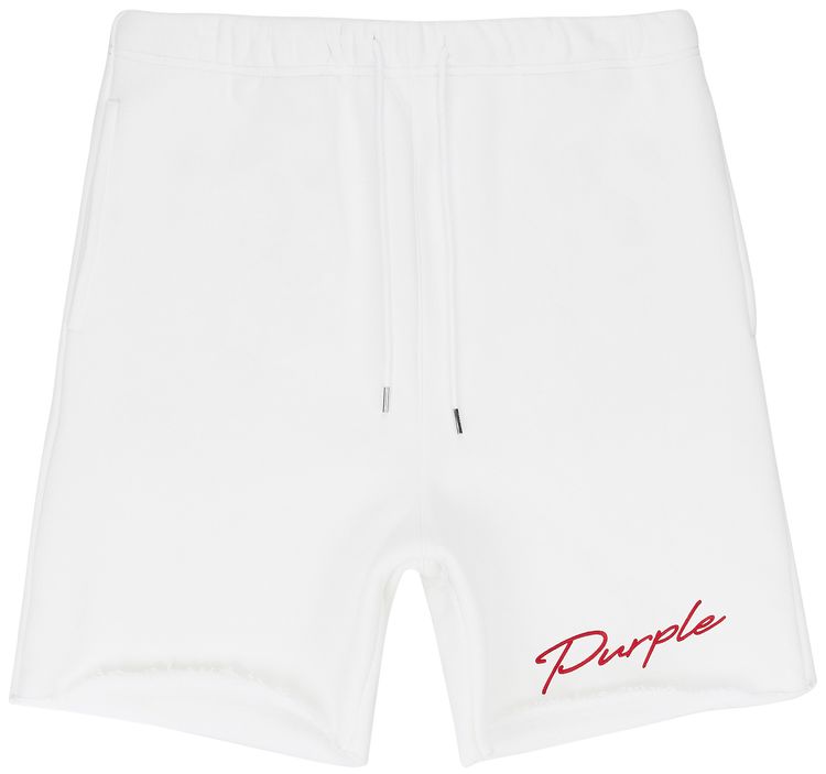 

Шорты PURPLE BRAND Heavy Fleece Short 'White', белый